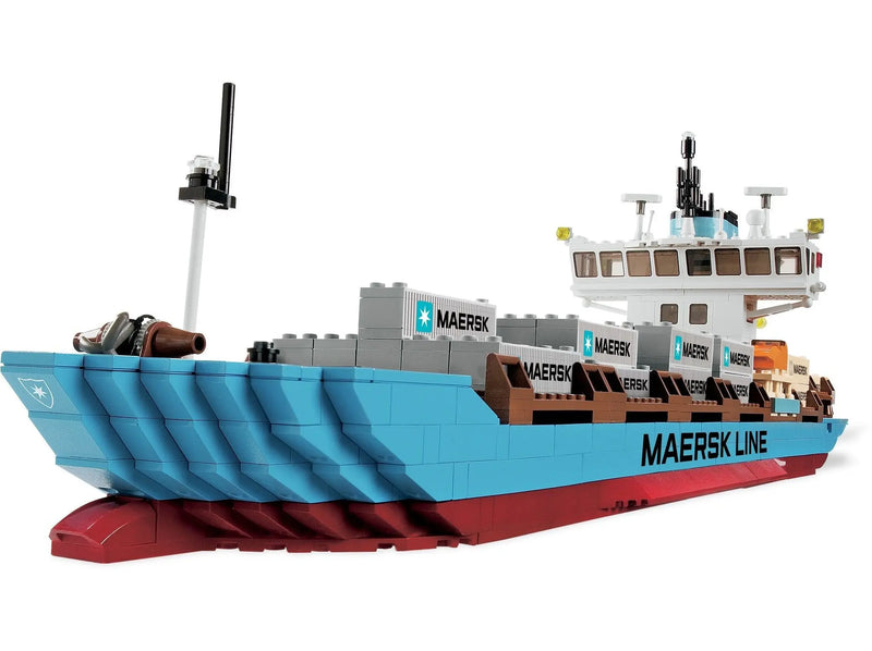 LEGO Sculptures Maersk Line Container Ship {2010 Edition} (10155-1) LEGO