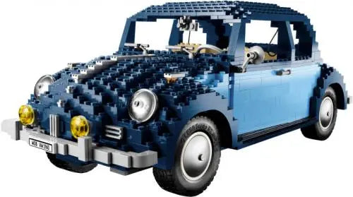 LEGO Sculptures Volkswagen Beetle (VW Beetle) (10187-1) LEGO
