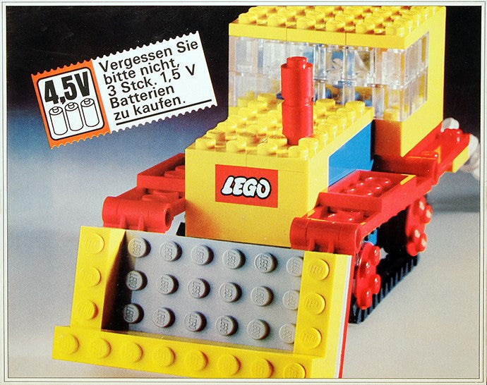 LEGO LEGOLAND Front-End Loader (First Version with Type A Motor 12 x 4 x 4) (102A-1) LEGO