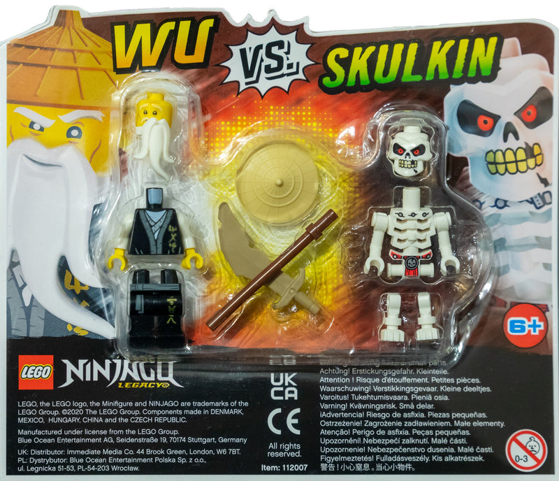LEGO NINJAGO Wu vs. Skulkin blister pack (112007-1) LEGO