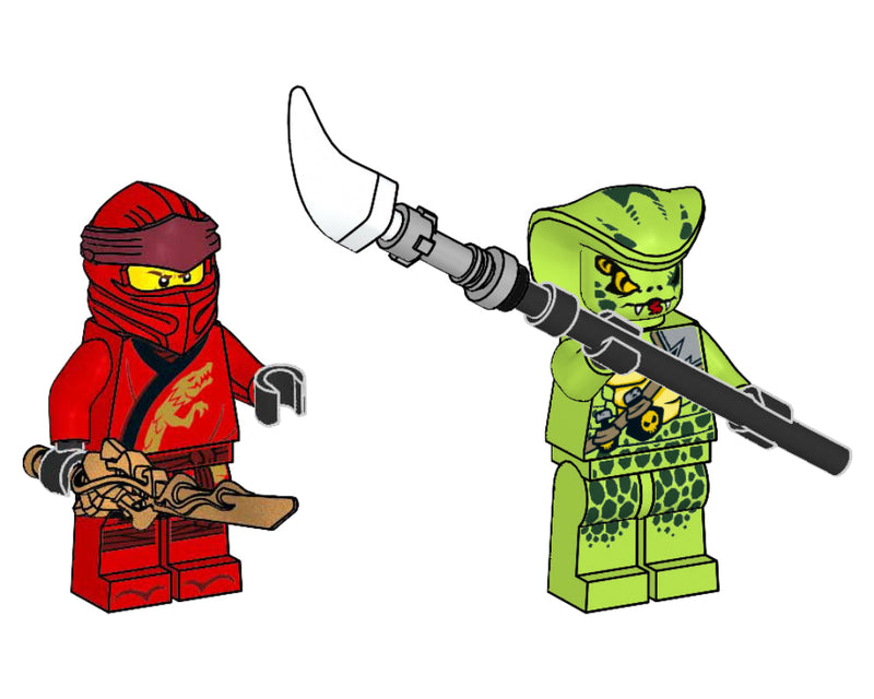 LEGO NINJAGO Kai vs. Lasha blister pack (112008-1) LEGO