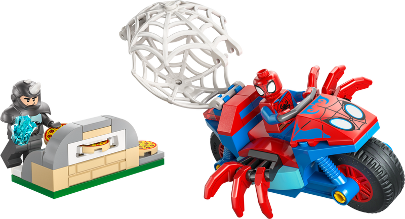 LEGO Super Heroes Spidey on his Motorcycle vs. Rhino (11206-1) LEGO