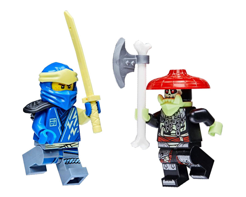 LEGO NINJAGO Jay vs. Bone Hunter metal box (112327-1) LEGO