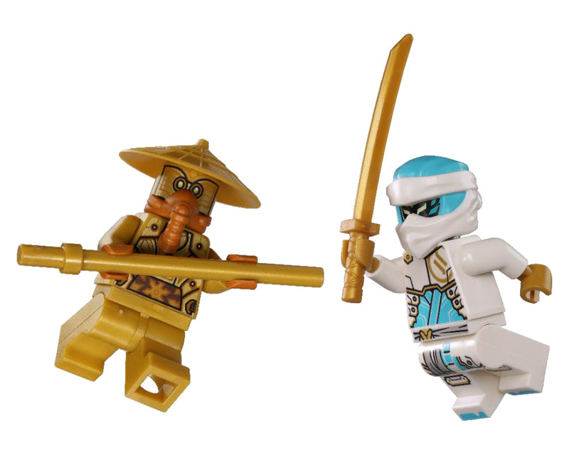LEGO NINJAGO Zane vs. Temple Guard metal box (112501-1) LEGO