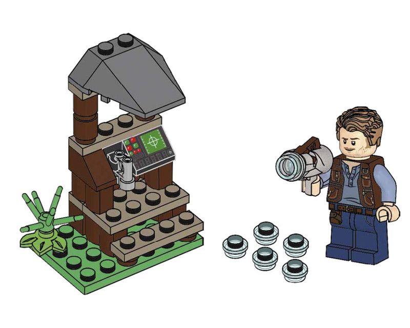 LEGO Jurassic World Owen foil pack (121802-1) LEGO
