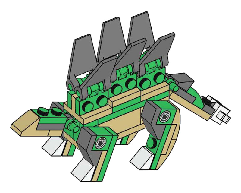 LEGO Jurassic World Stegosaurus foil pack (122111-1) LEGO