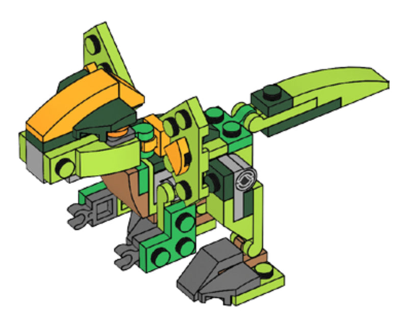 LEGO Jurassic World Dilophosaurus Foil Pack (122115-1) LEGO