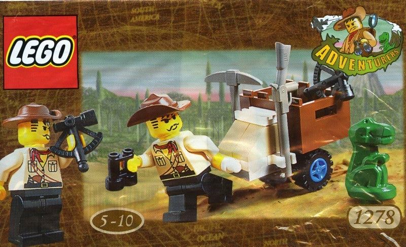 LEGO Adventurers Johnny Thunder & Baby T (1278-1) LEGO