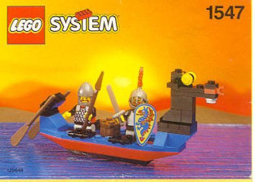 LEGO Castle Black Knights Boat (1547-1) LEGO