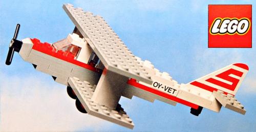 LEGO LEGOLAND Sterling Airways Biplane (1555-2) LEGO