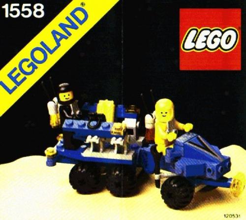 LEGO Space Mobile Command Trailer (1558-1) LEGO