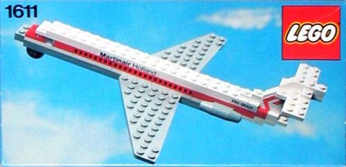 LEGO LEGOLAND Martinair DC-9 (1611-2) LEGO