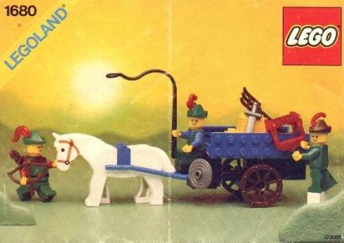 LEGO Castle Hay Cart with Smugglers (1680-1) LEGO