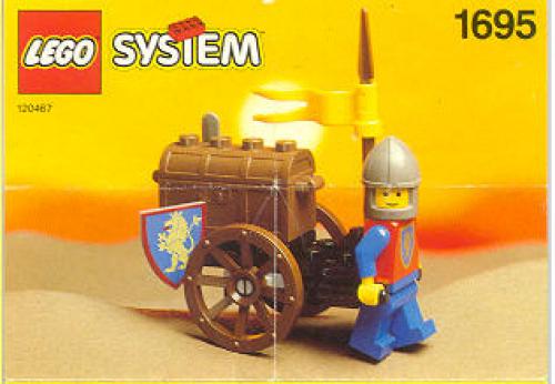 LEGO Castle Treasure Chest (1695-1) LEGO