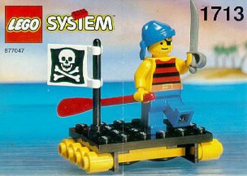 LEGO Pirates Shipwrecked Pirate polybag (1713-1) LEGO