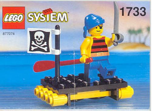 LEGO Pirates Shipwrecked Pirate (1733-1) LEGO