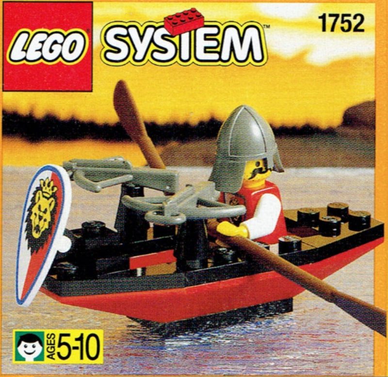 LEGO Castle Boat with Armor (1752-1) LEGO