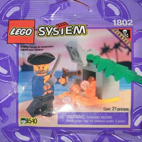 LEGO Pirates Tidy Treasure polybag (1802-1) LEGO