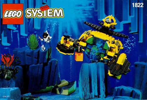 LEGO Aquazone Sea Claw 7 / Neptune III (1822-1) LEGO