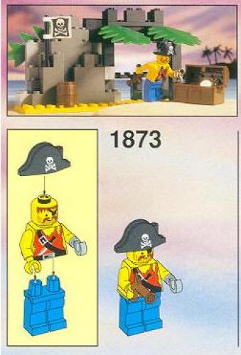 LEGO Pirates Pirate Treasure (1873-1) LEGO