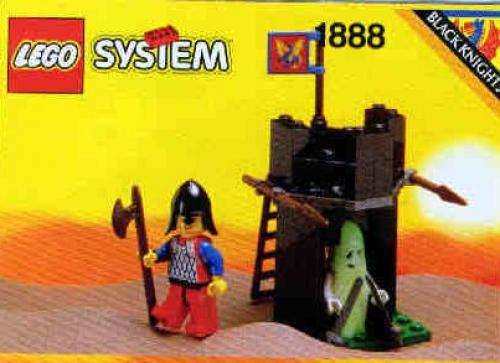 LEGO Castle Black Knights Guardshack (1888-1) LEGO