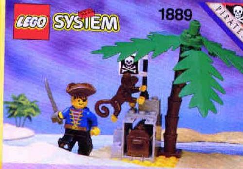 LEGO Pirates Pirate's Treasure Hold (1889-1) LEGO