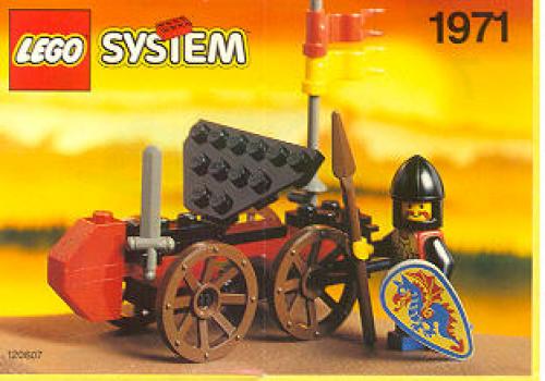 LEGO Castle Black Knight's Battering Ram (1971-1) LEGO
