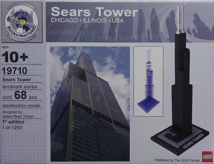 LEGO Architecture Sears Tower {1st edition} (19710-1) LEGO