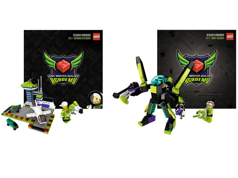 LEGO Master Builder Academy MBA Robot & Micro Designer (Kits 2 - 3 Redesign) (20216-1) LEGO