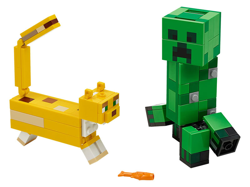 LEGO Minecraft BigFig Creeper and Ocelot (21156-1)