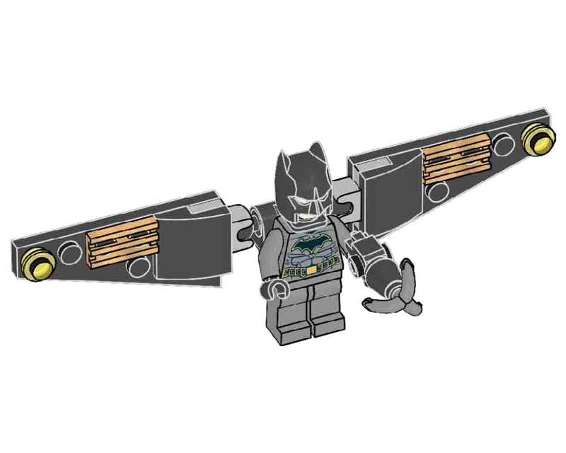 LEGO Super Heroes Batman with Wings foil pack (212220-1)