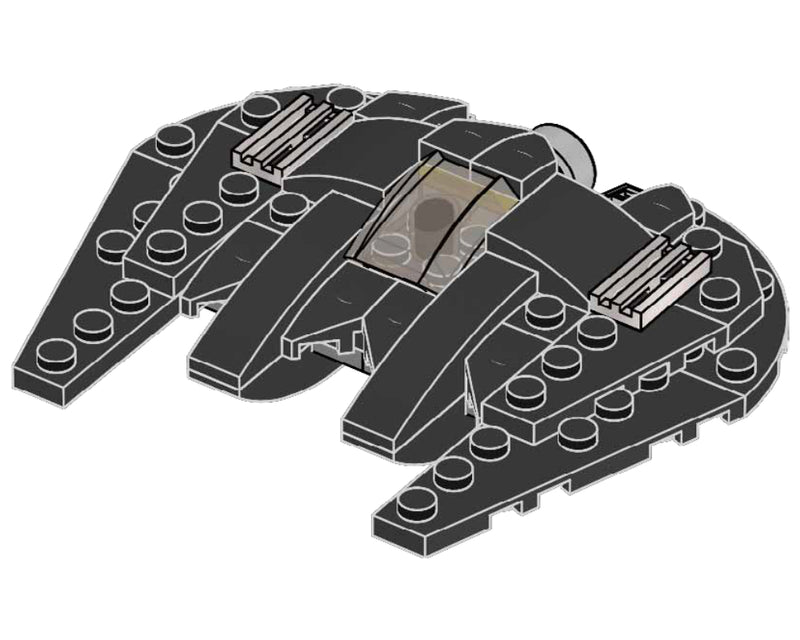 LEGO Super Heroes Batwing paper bag (212329-1)