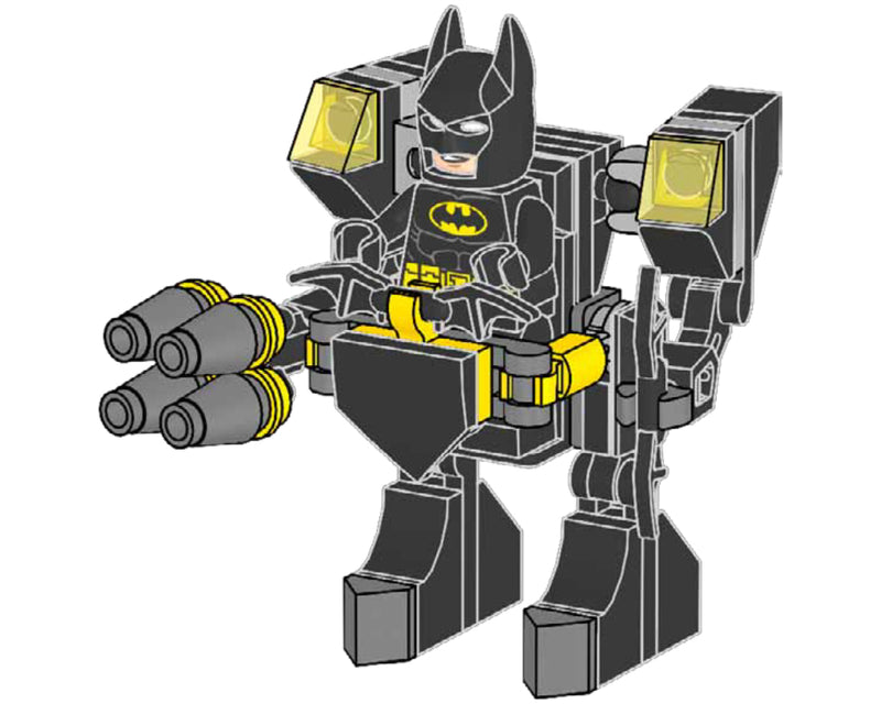 LEGO Super Heroes Batman with Mega Mech paper bag (212401-1)