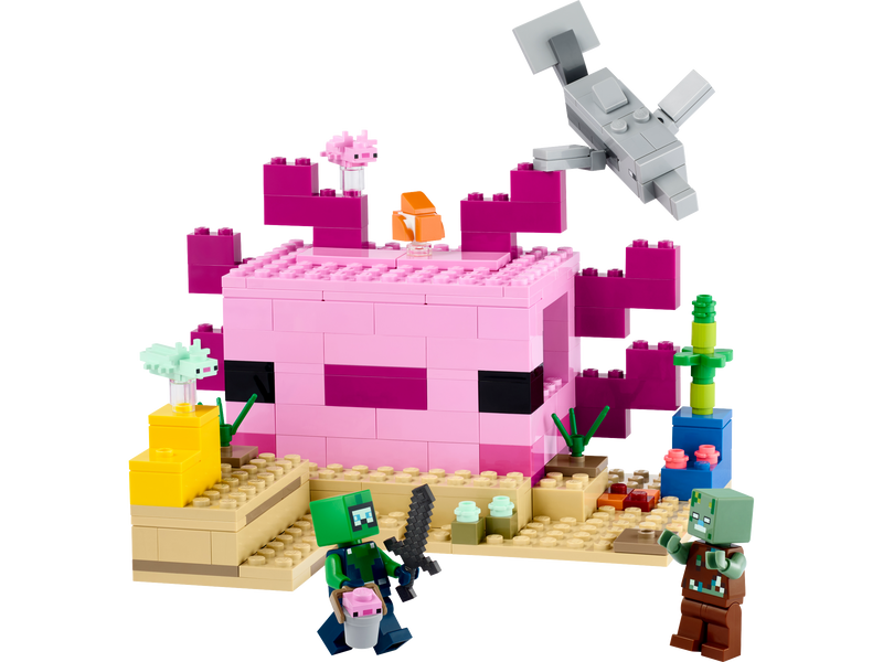 LEGO Minecraft The Axolotl House (21247-1)