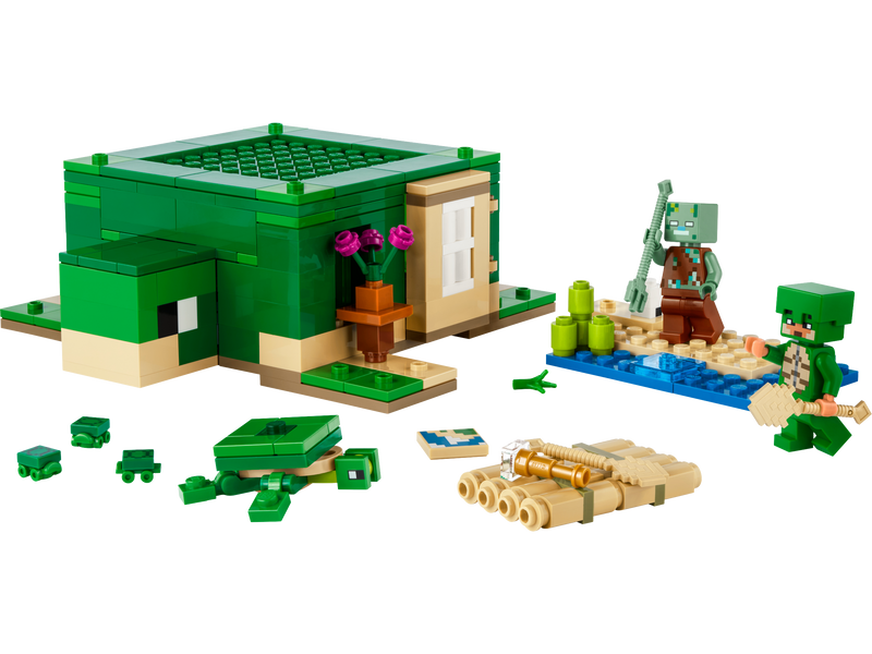 LEGO Minecraft The Turtle Beach House (21254-1)