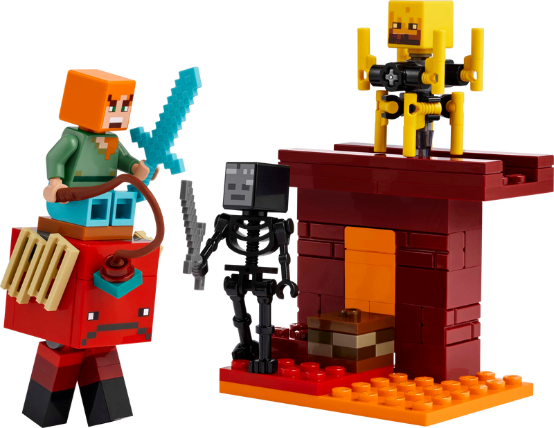 LEGO Minecraft The Nether Lava Battle (21266-1)