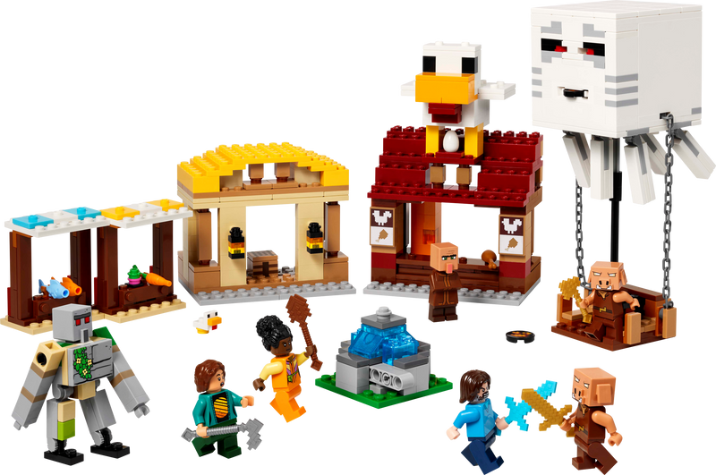 LEGO Minecraft The Ghast Balloon Village Attack (21273-1)