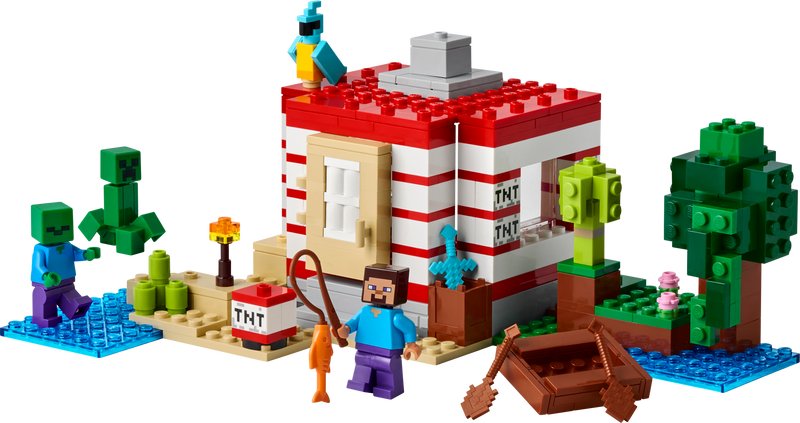 LEGO Minecraft The TNT Jungle House (21275-1)