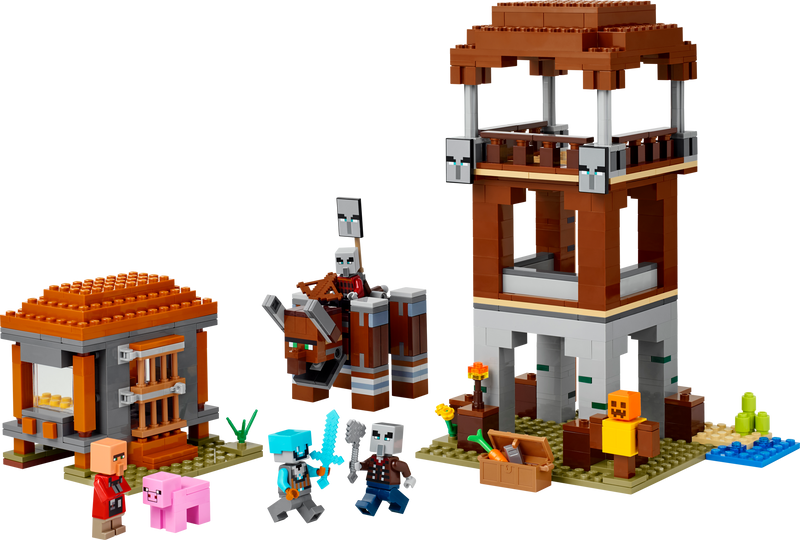 LEGO Minecraft The Pillager Outpost and Ravager (21278-1)