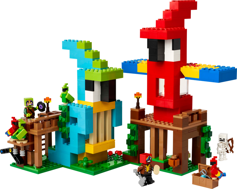 LEGO Minecraft The Parrot Houses (21282-1)