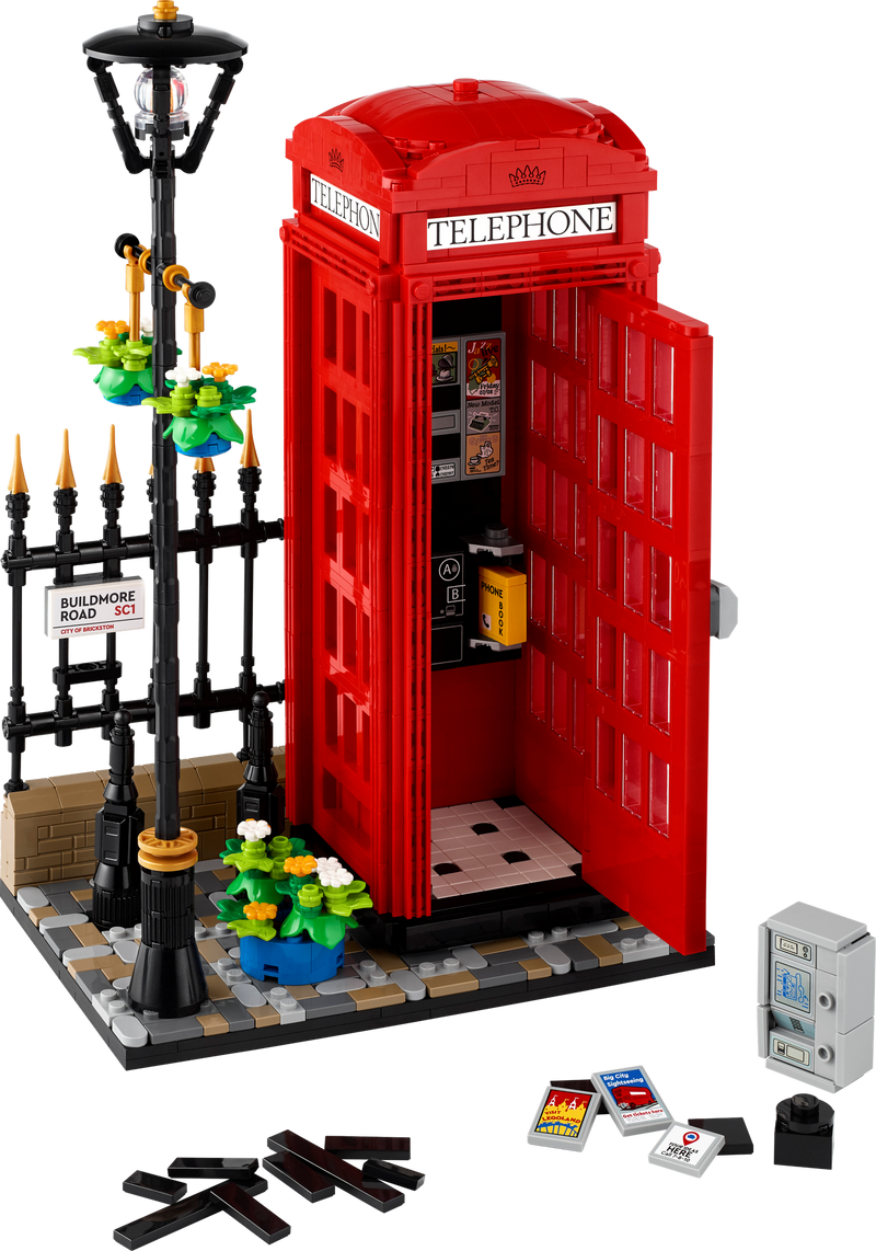 LEGO LEGO Ideas (CUUSOO) Red London Telephone Box (21347-1)