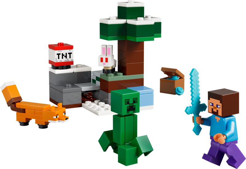 LEGO Minecraft Steve's Taiga Adventure (21583-1)