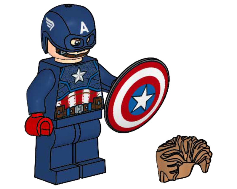 LEGO Super Heroes Captain America foil pack #1 (242106-1)