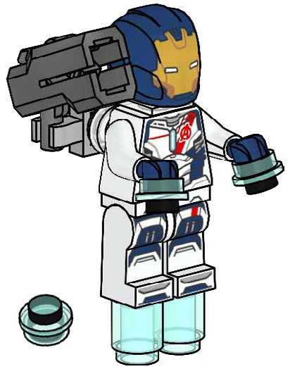LEGO Super Heroes Iron Legion paper bag (242501-1)