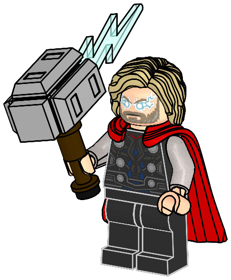 LEGO Super Heroes Thor paper bag #2 (242504-1)