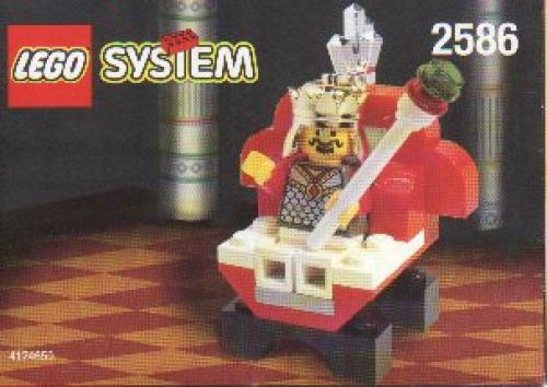 LEGO Castle King & Throne (Chess King) (2586-1)