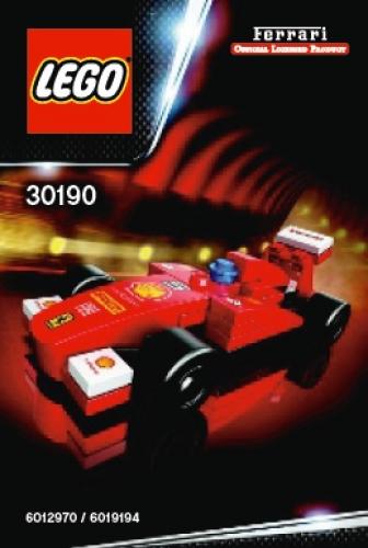 LEGO Racers Ferrari 150° Italia polybag (30190-1)
