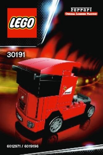 LEGO Racers Scuderia Ferrari Truck polybag (30191-1)