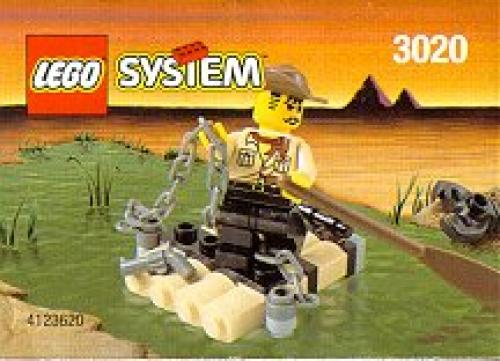 LEGO Adventurers Raft of Johnse (3020-1)