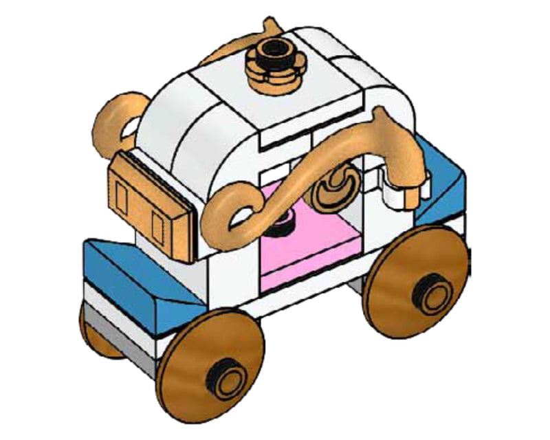 LEGO Disney Cinderella's Carriage foil pack (302107-1)